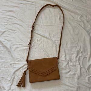 Tan purse